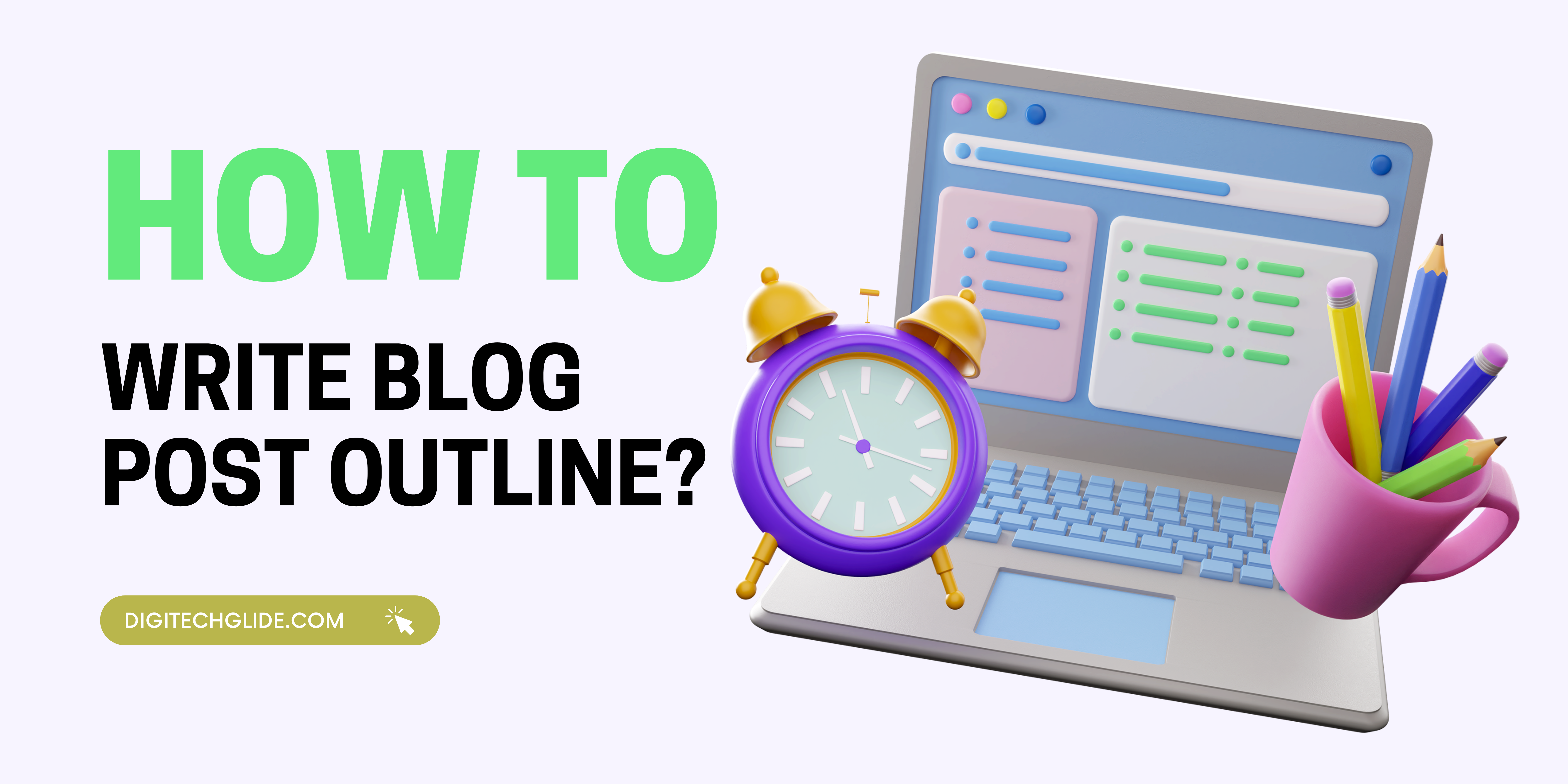 How to write blog post outline