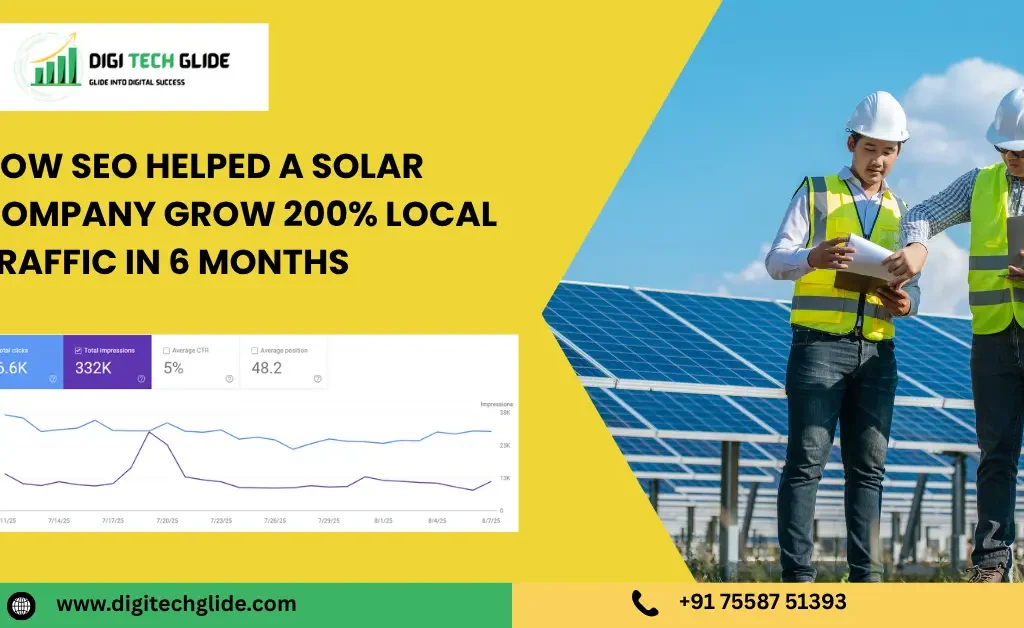 How SEO Helped a Solar Company Grow 200% Local Traffic in 6 Months
