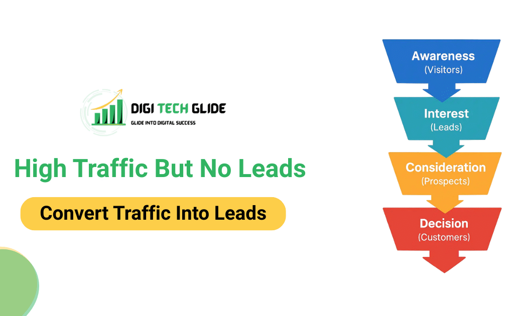 High Traffic But No Leads? Here’s How to Convert Visitors into Customers