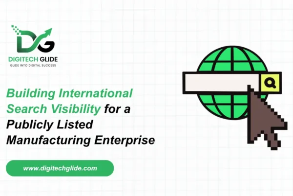 How Digitech Glide Helped a Publicly Listed Manufacturing Enterprise Build International Search Visibility