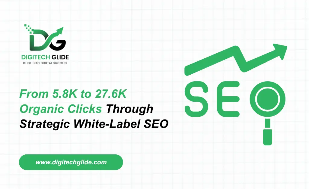 From 5.8K to 27.6K Organic Clicks Through Strategic White-Label SEO