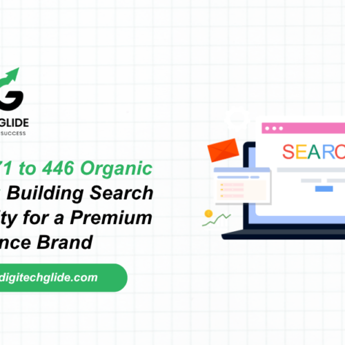 From 71 to 446 Organic Clicks: Building Search Visibility for a Premium Fragrance Brand