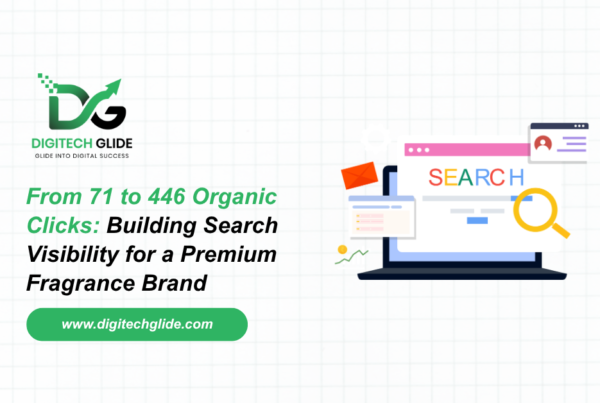 From 71 to 446 Organic Clicks: Building Search Visibility for a Premium Fragrance Brand